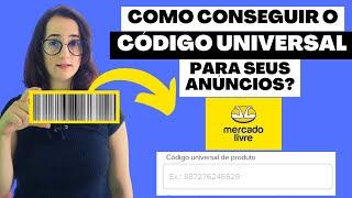 ║█║▌COMO CONSEGUIR Código Universal EAN para Mercado Livre e Marketplaces e ALAVANCAR AS VENDAS!