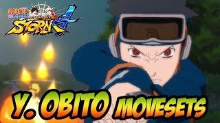 Naruto Ultimate Ninja Storm 1-4 - Obito (Young) Movesets