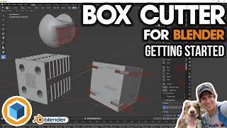 Intro to BOX CUTTER for Blender - EASY HOLES AND RECESSES - Getting Started Tutorial