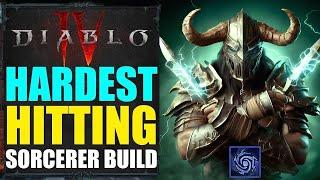 SEASON 4 HARDEST HITTING SORC -ONE MAN ARMY! Incinerate T200 PIT | Diablo 4 New Best Sorcerer Build