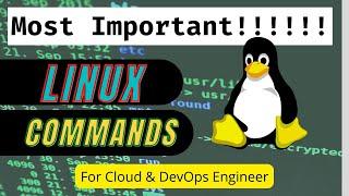 Linux commands for Cloud and Devops engineers