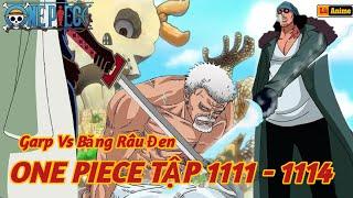 [Lù Rì Viu] One Piece Tập 1111 - 1114 Garp Chạm Mặt Aokiji Băng Râu Đen |Review one piece anime