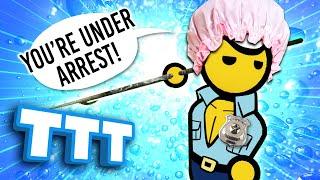 STOP! IT'S THE SHOWER POLICE! | Gmod TTT