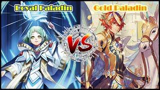 [Meekhao] Cardfight Vanguard (V-Standard) - Palladium Card Battle - Rayal Paladin VS Gold Paladin