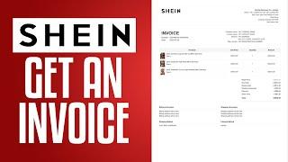 How To Get An Invoice From Shein - (SIMPLE Method)