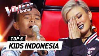 BEST Blind Auditions of The Voice Kids Indonesia S3