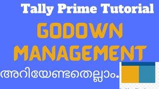 Godown creation in Tally Prime. How to Set Opening Quantity Godown in Tally Prime.