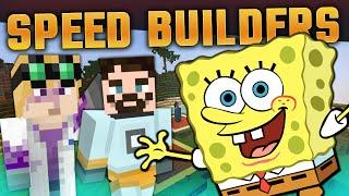 Minecraft Minigames - Speed Builders - Spongebobs and Cauldrons!