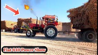 Fiat 640 tractor  shugar load trala 40360 kg performamce in Sargodha