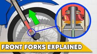 How cartridge front forks work | Offroad Engineered