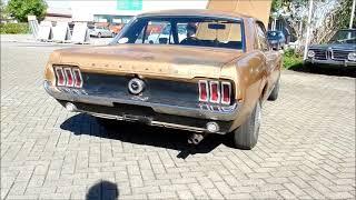 1967 Mustang V8 - Motorlauf - mit D  Papiere