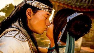 Mortal Kombat 1 - Liu Kang & Kitana Kiss in their Romantic Reunion (2023)