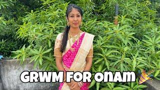 GRWM for Onam Celebration  Ag vlogs