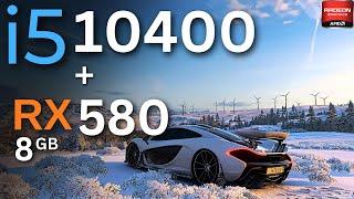 Intel i5 10400 + RX 580 8Gb | Tested in Games (2024) | 1080p