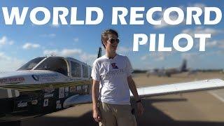 World Record Youngest Pilot To Fly Around The World