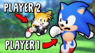 Sonic but Player 2 Controls the Camera?! - Funny Sonic 1 Rom Hack