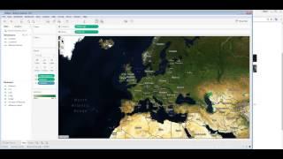 How to add a satellite map to Tableau