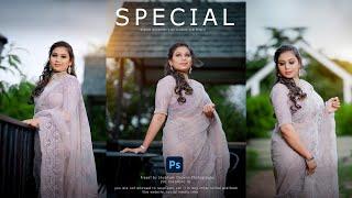 Special Outdoor Model Photoshoot Preset | Photoshop XMP l Photoshop Tutorial l Free Presets