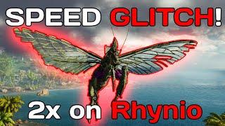 This SPEED GLITCH makes you 2 Times faster on Rhynios Ark Ascended SPEED BUG 2x Speed