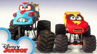 Monster Truck Mater | Pixar's Cars Toon - Mater’s Tall Tales | @disneyjr