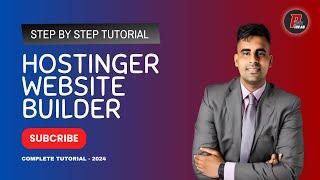 Hostinger Website Builder Tutorial | Hostinger Website Builder Guide