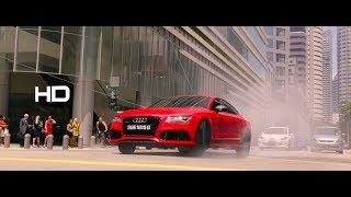 Hitman Agent 47 : car chase scene HD