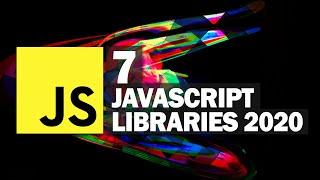 7 Most Popular JavaScript Libraries 2020