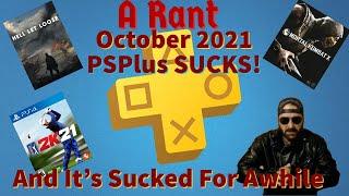 PS Plus October 2021 Sucks! A Rant About PS Plus