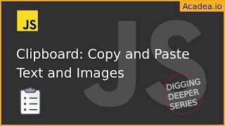 Ep7 - Click to Copy to Clipboard? Copy and Paste with JavaScript