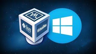 Create Virtual Machine using VirtualBox and install Windows 10 full process