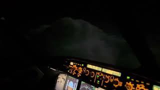 Thunderstorm from FL350 | Airbus 320