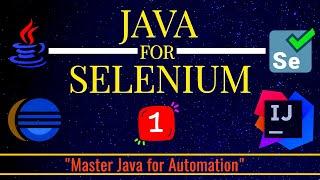 Java for Selenium - Part 1 | Learn Java Step by Step for Automation Testing | Beginner's Guide