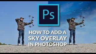 How To Add Sky Overlays in Photoshop + Free Overlays!