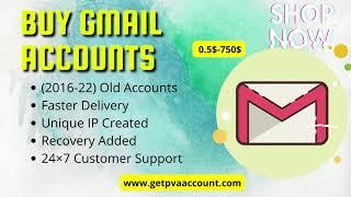BUY GMAIL ACCOUNTS-100% Phone Number Verified | Get Pva Account #short