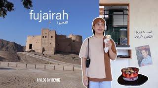 life in fujairah | arabian castle, cafe hopping, hiking, mosque