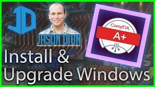 37 - Installing or Upgrading Windows