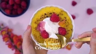 Crème Brûlée with FAGE Total Greek Yogurt Recipe