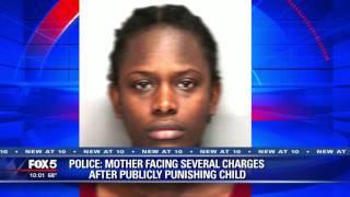 Police say mom forced child to strip