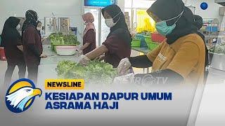 Kesiapan Dapur Umum Asrama Haji