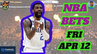 NBA Picks Today 4/12/2024 | FREE NBA Best Bets | CHEF D