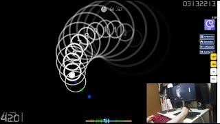 osu! 401BPM burst map LIVEPLAY