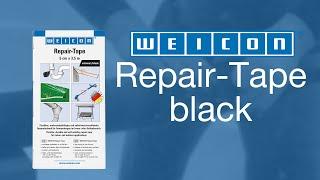 Underwater repair of a pipe joint | WEICON Repair-Tape Black | durable and self-fusing