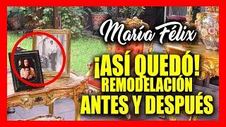 MARÍA FÉLIX LA CASA DE POLANCO ANTES Y DESPUÉS REMODELACIÓN (IMÁGENES EXCLUSIVAS)