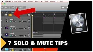 7 Solo & Mute tips in Logic Pro X