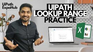 UiPath Tutorial | Uipath Lookup Range Practice