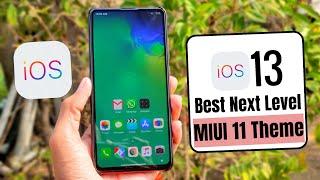 iOS 13 Next Level MIUI 11 Theme | ios theme for miui 11