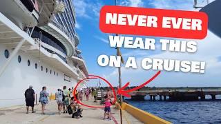 7 things to NEVER wear on a cruise ship