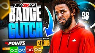 NEW FASTEST BADGE METHOD NBA 2K23! HOW TO GET ALL BADGES IN 1 DAY FAST + EASY!