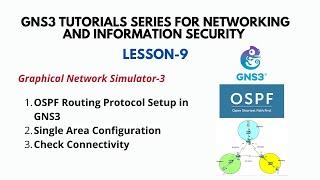 GNS3 Tutorial (9): OSPF Configuration in GNS3 Lab [Step-by-Step]