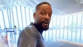 Will Smith checks out the world's deepest pool which has an underwater city and is located in Dubai